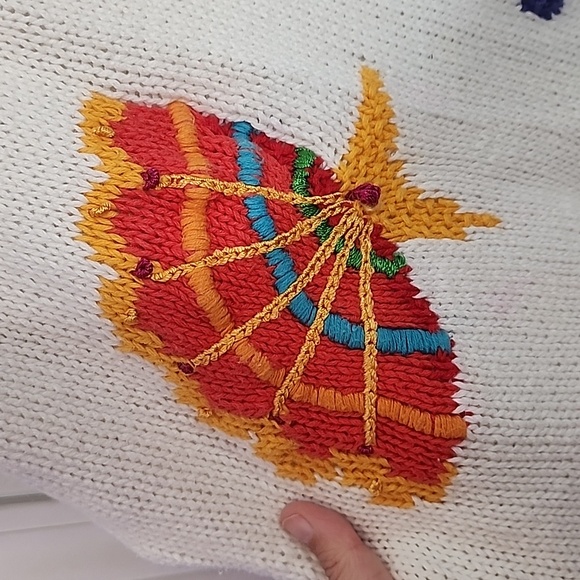 Marisa Christina II Fish Sea life Sweater cardigan - Picture 4 of 10